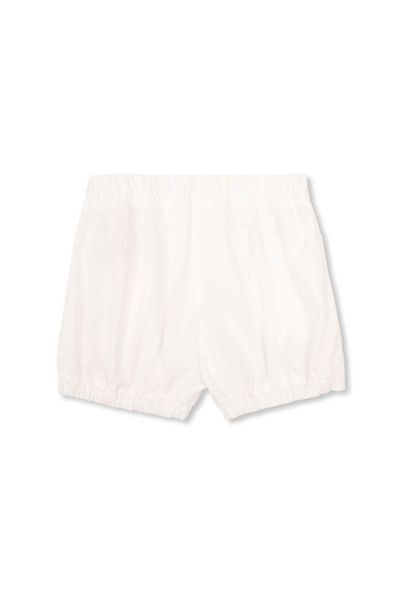 関税込 Moncler Padded Shorts J20932B00008597WF038 Moncler logo-patch Cotton Shorts | Black | FARFETCH